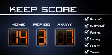 Keep Score - Scoreboard