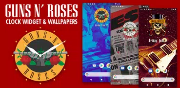 GNR Clock Widget & Wallpapers