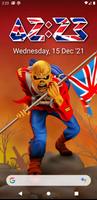 Iron Maiden Clock & Wallpapers poster