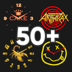 ”Rock Band Clock