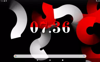 Simple Gradient Clock Widget アプリダウンロード