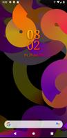 Simple Gradient Clock Widget ảnh chụp màn hình 3