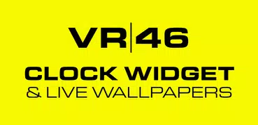 VR46 Clock & Live Wallpapers