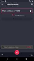 Video Downloader for Tiktok - No Watermark Ekran Görüntüsü 1