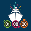 Kreuzfahrt Countdown Zeichen