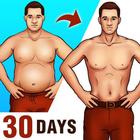 Lose Belly Fat Workout for Men أيقونة