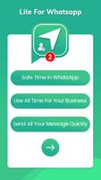 Lite for Whatsapp الملصق