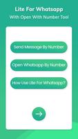Lite for Whatsapp स्क्रीनशॉट 1
