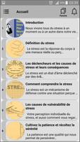 Calmer le stress vivre heureux poster