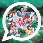 Red Velvet WAStickerApps KPOP Idol for Whatsapp icône