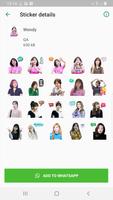Red Velvet WAStickerApps KPOP Idol for Whatsapp capture d'écran 3