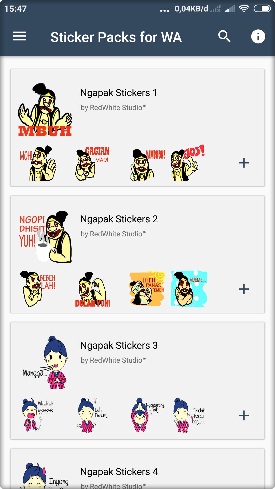 Stiker Ngapak Lucu Wastickerapps For Android Apk Download