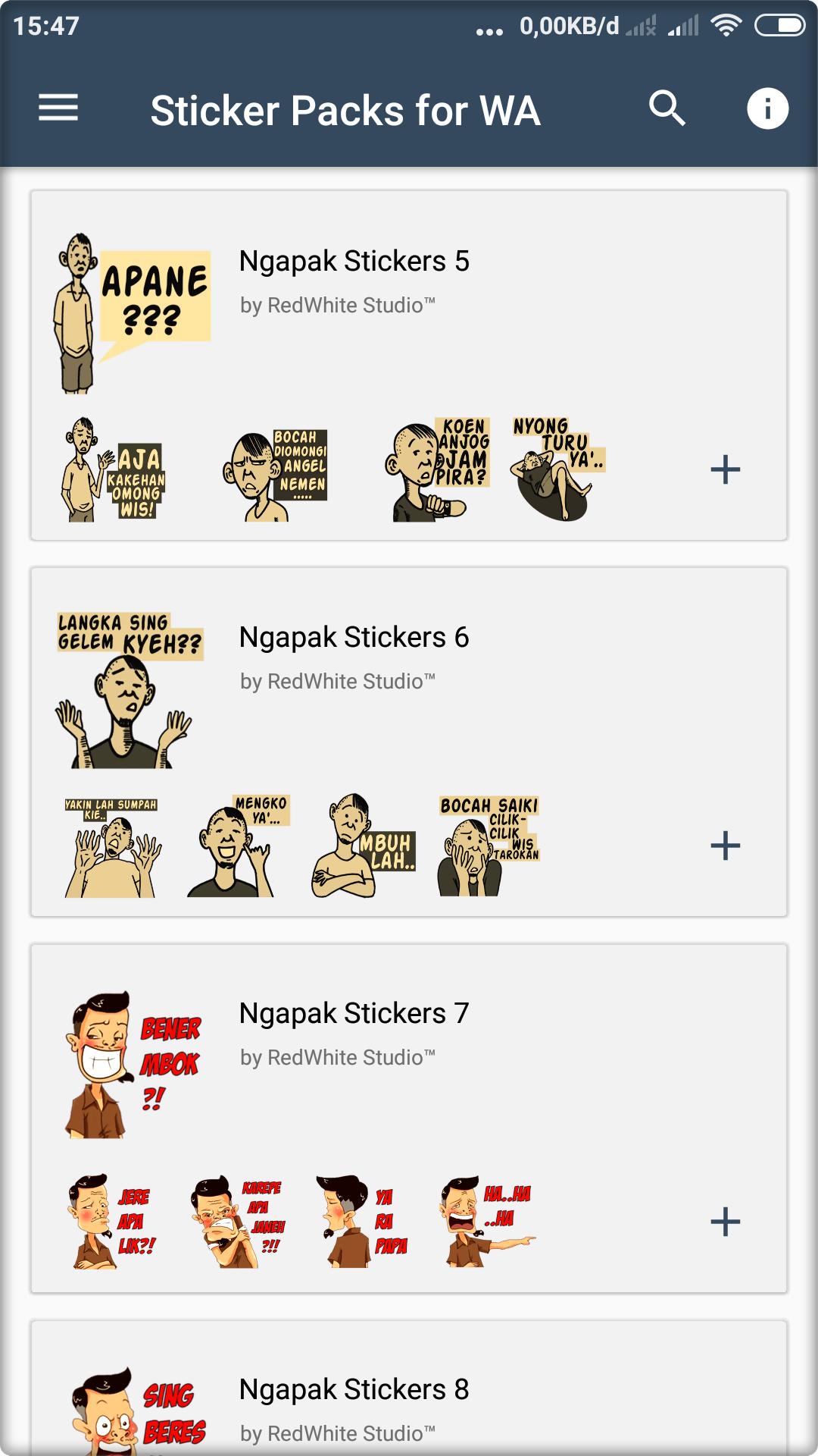 Stiker Ngapak Lucu Wastickerapps For Android Apk Download