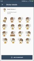 Stiker Batak Lucu WAStickerApps screenshot 3