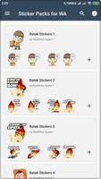 Stiker Batak Lucu WAStickerApps screenshot 1