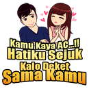 Stiker Gombal Lucu WAStickerApps APK