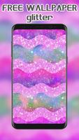 Glitter Wallpaper Affiche