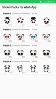 WAStickerApps: Panda Stickers for WhatsApp poster
