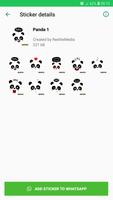 WAStickerApps: Panda Stickers for WhatsApp screenshot 1