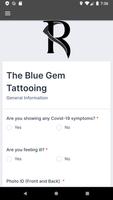 The Blue Gem Tattoo الملصق