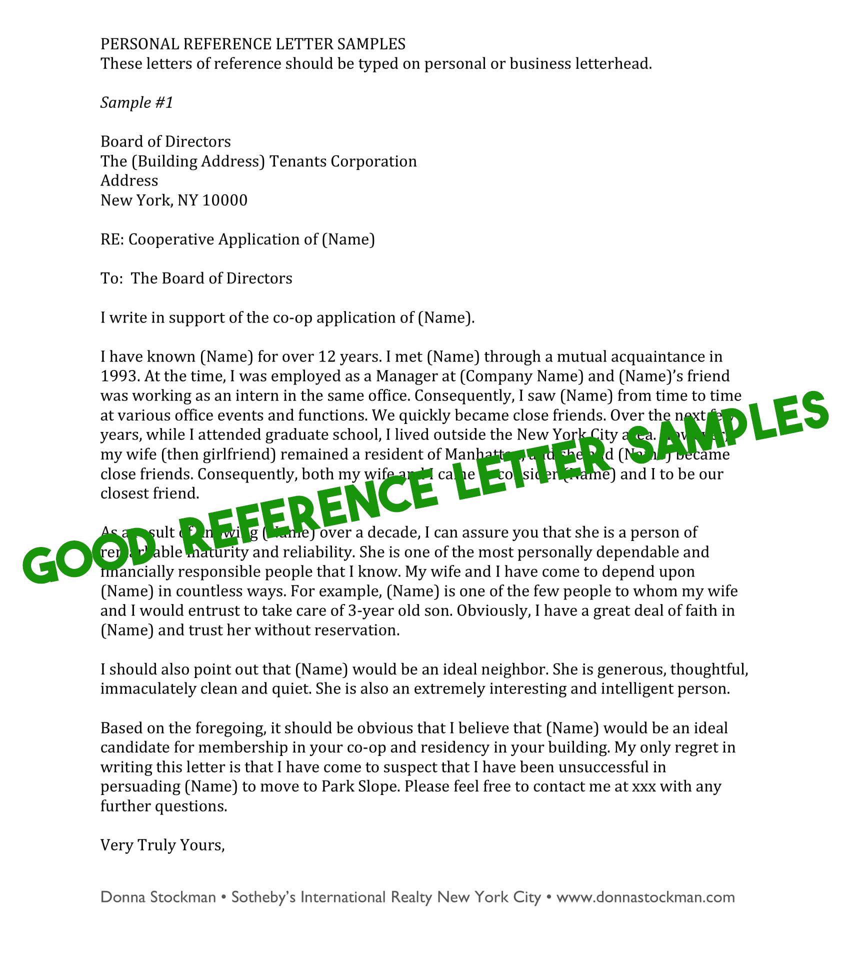 Personal Reference Letter Sample For A Friend from image.winudf.com