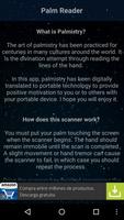 Palm Reading Scanner (Palmistry Joke) Screenshot 1