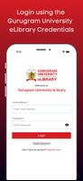 Gurugram University eLibrary poster