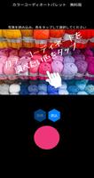 色の組み合わせ見るアプリ　カラーコーディネートパレット ポスター