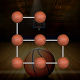 Icona blocco pallacanestro schermo