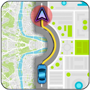 GPS Route navigation - live satellite view Street-APK