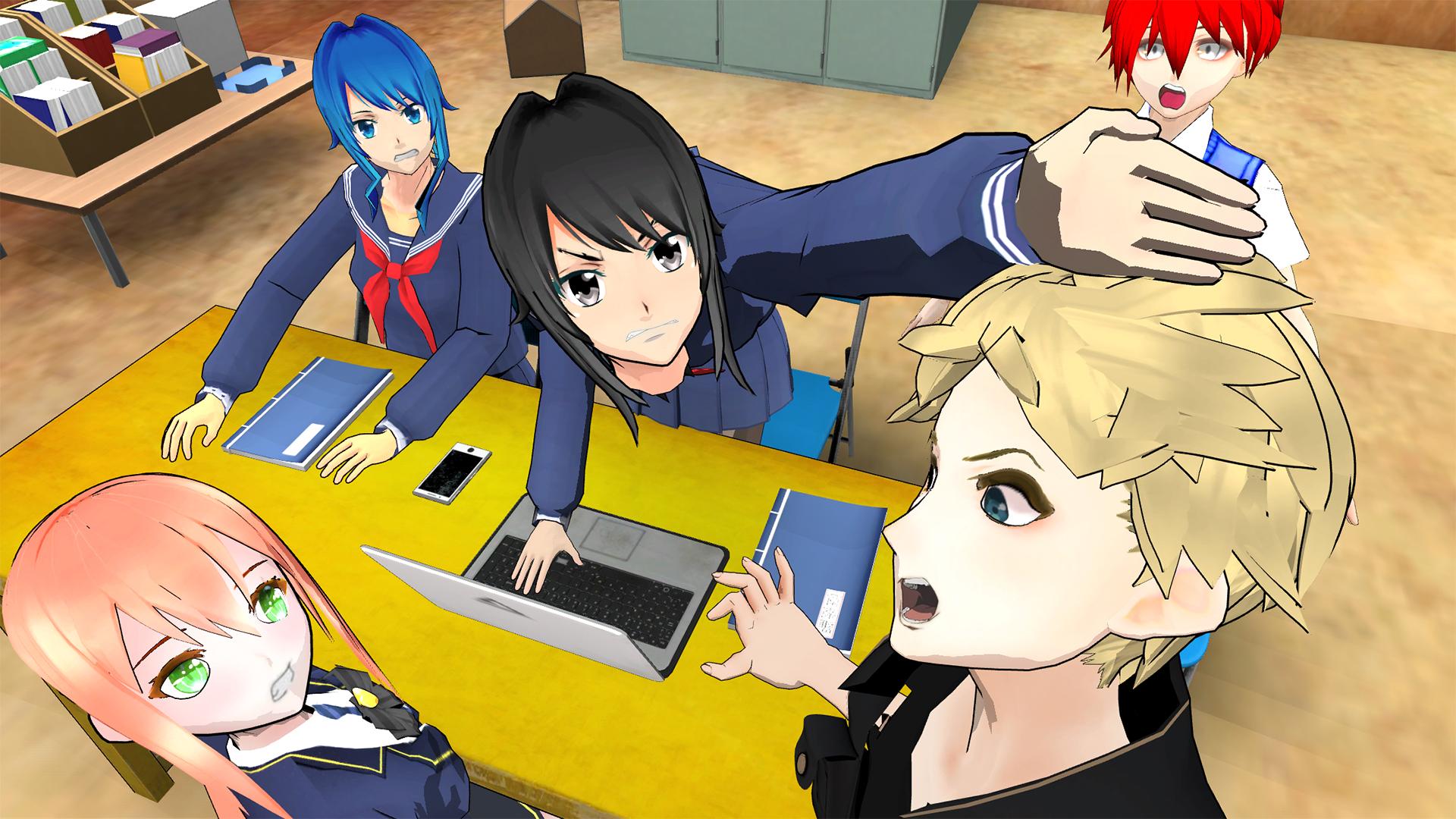 Anime Games 3d Yandere Girl Simulator Life Pour Android Telechargez L Apk