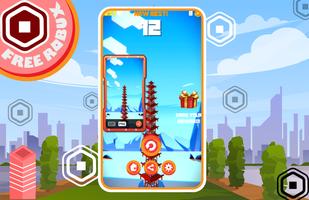 Robux Tap Tower-Get Real Robux ảnh chụp màn hình 1