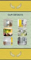 Kayu Sliding Door Desain poster