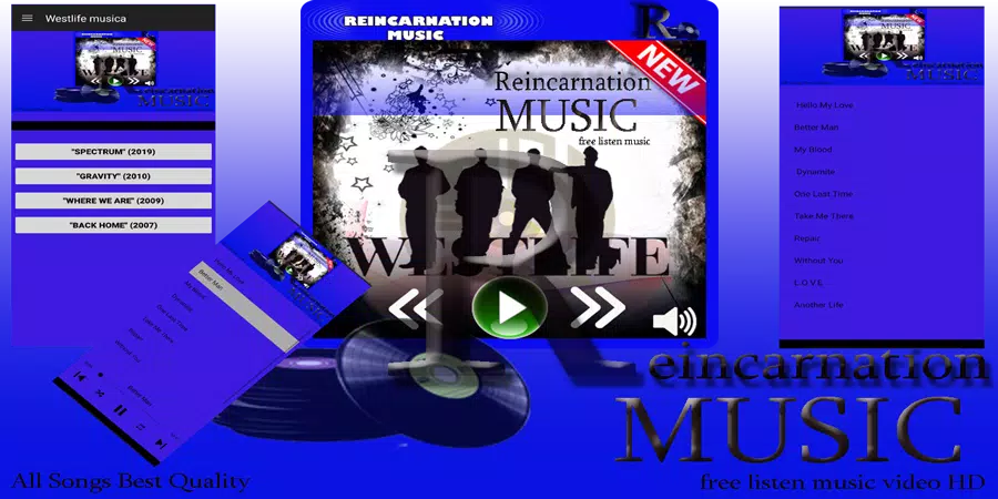 Westlife Colections Mp3 Songs APK for Android Download