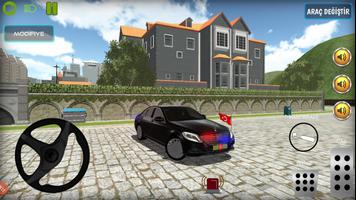 Başkan Polis Koruma Araba Sürme Oyunu Poster