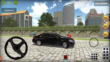 Başkan Polis Koruma Araba Sürme Oyunu captura de pantalla 2