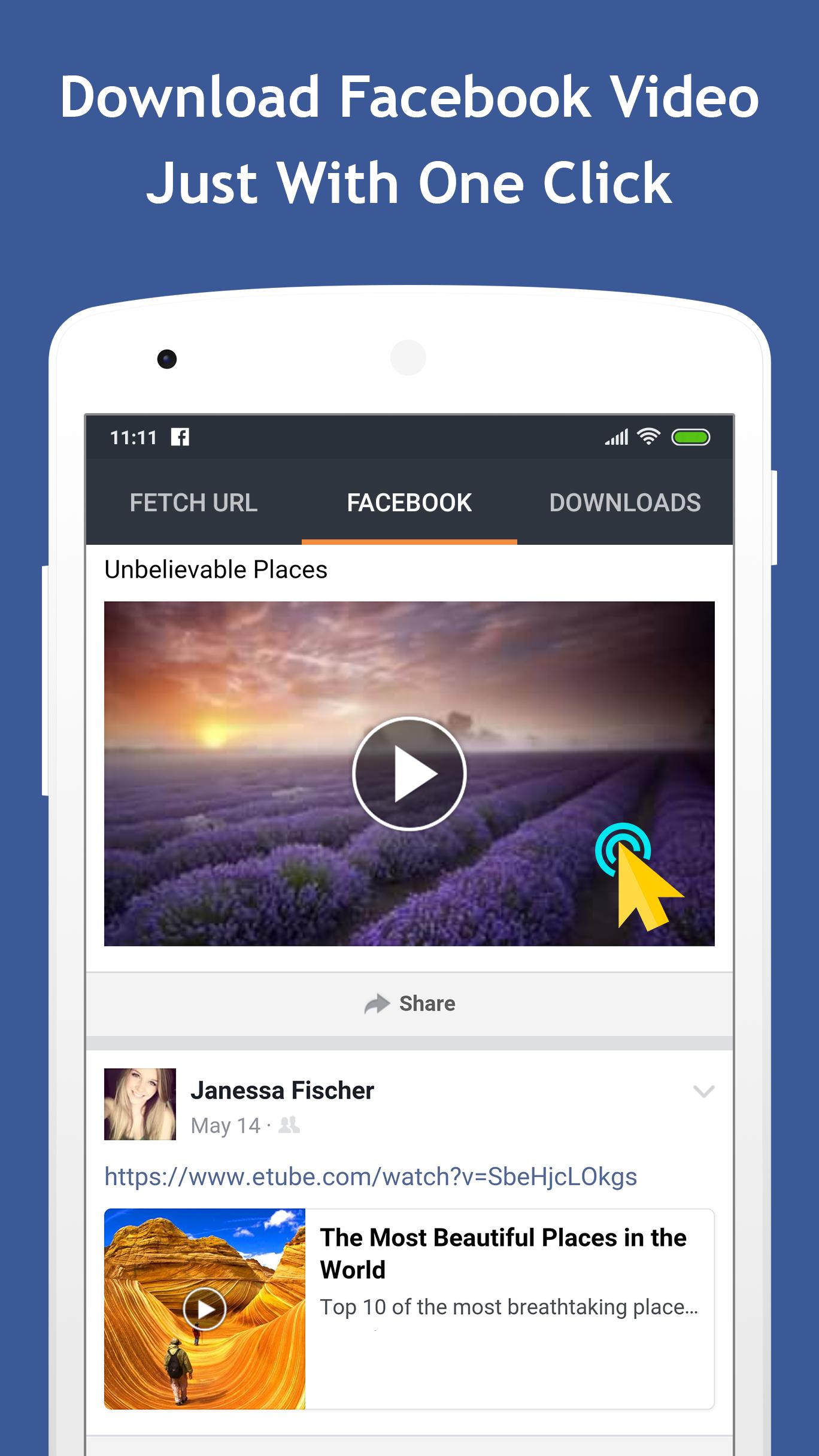 How to download video from facebook on android device How to download video from facebook on android device