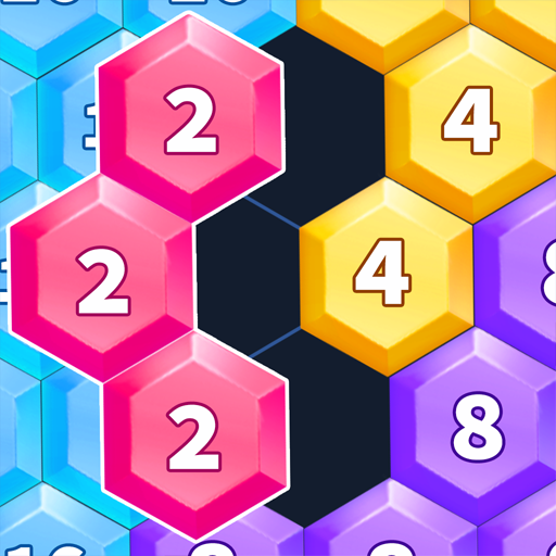 六邊形合合樂 - 2048數字塊拼圖遊戲