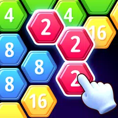六邊形合合樂 - 2048數字塊拼圖遊戲 XAPK 下載