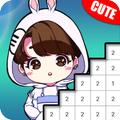 Doll Pixel Art - Color by Number