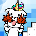 Color by Number – Pixel art coloring book ícone