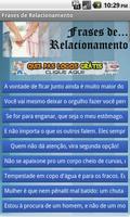 Frases de Relacionamento โปสเตอร์