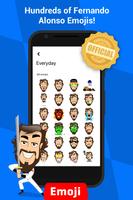 Emoji: Fernando Alonso الملصق