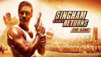 Singham Returns – Action Game Cartaz