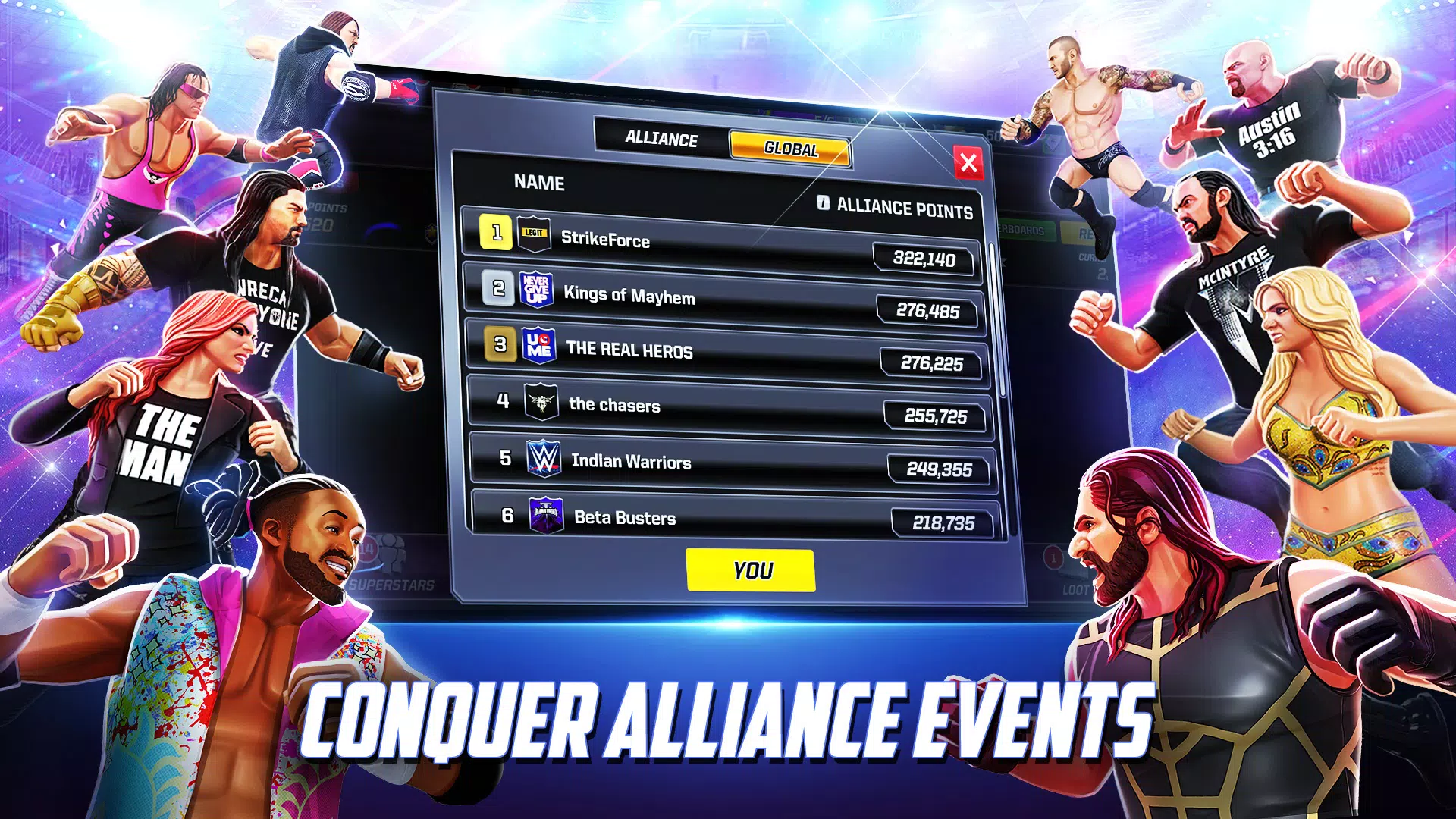 WWE Mayhem para Android - Baixe o APK na Uptodown