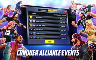 برنامه‌نما WWE Mayhem عکس از صفحه