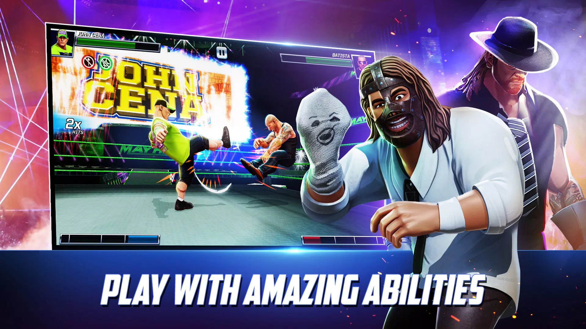 WWE Mayhem para Android - Baixe o APK na Uptodown