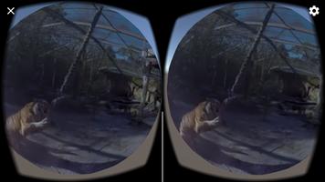 Zoo Tiger VR Cardboard Test ảnh chụp màn hình 2