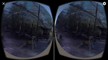 Zoo Tiger VR Cardboard Test capture d'écran 3