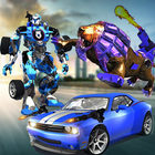 Ultimate Wild Lion Robot Transform Car Attack 아이콘